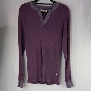 standard / Cloth Purple Waffle Knit Women's Sweater